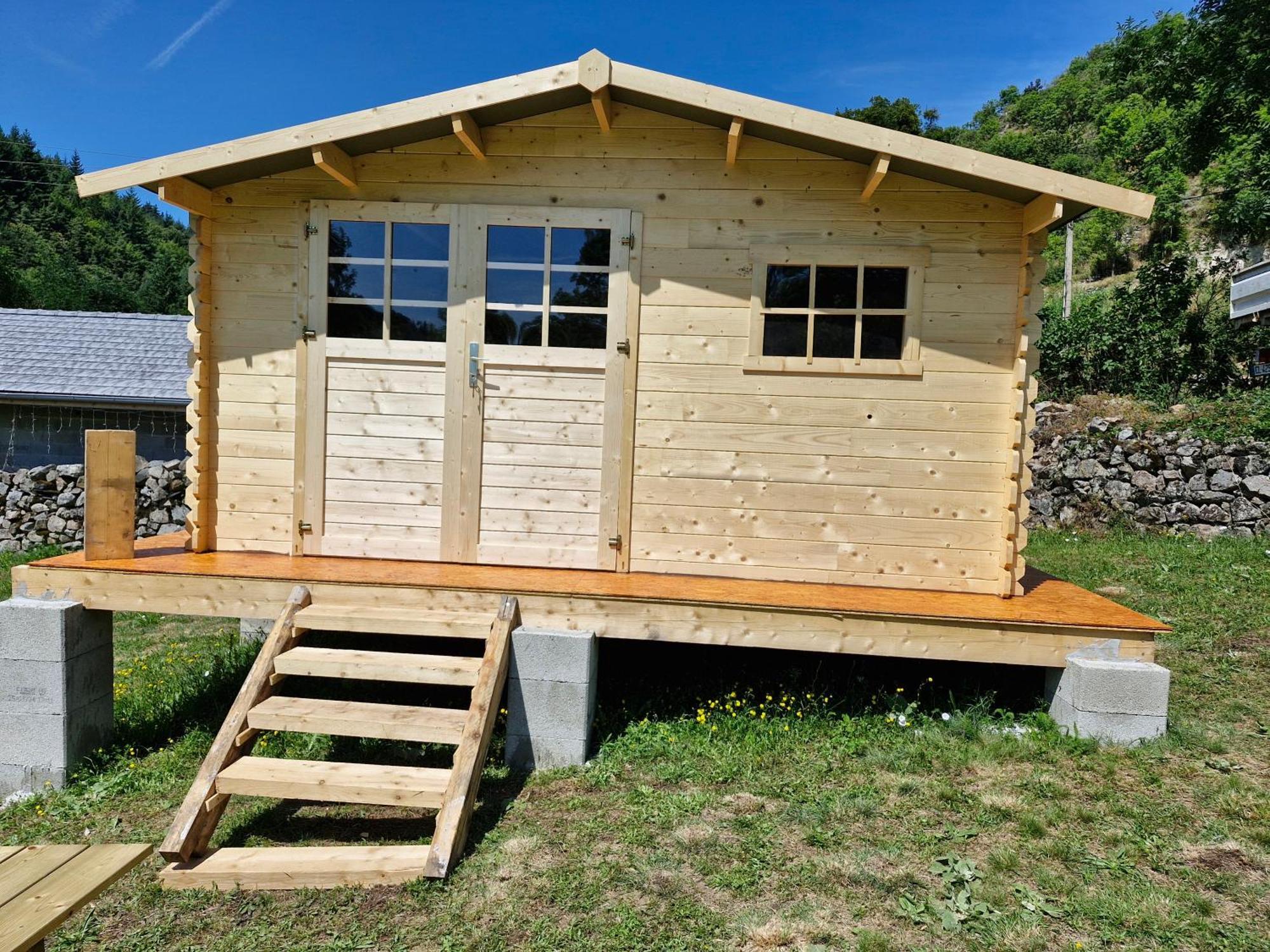 La Cabane Des Lucioles Saint-Julien-Boutieres Dış mekan fotoğraf